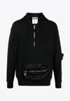 Moschino Half-zip Hooded Sweatshirt