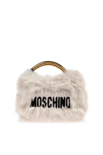 Moschino Handbag Soft In White