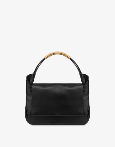 Moschino Handle Me Bag In Black