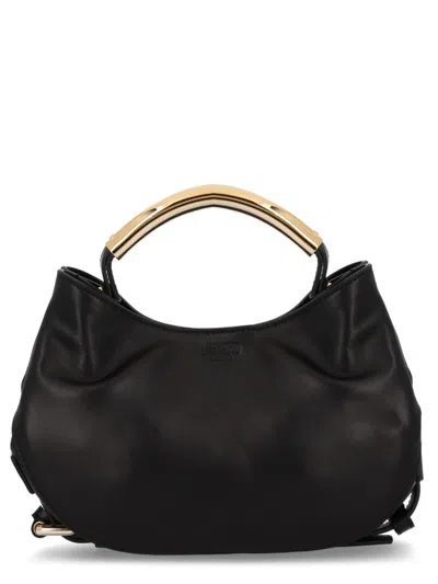 Moschino Handle Me Bag In Black