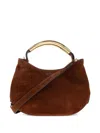 Moschino Handle Me Bag In Brown