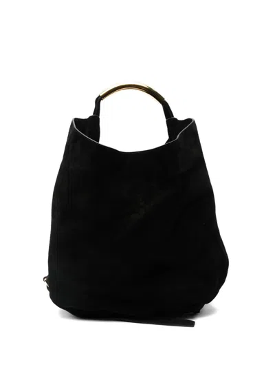 Moschino Handle Me Bag Medium In Black