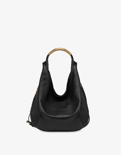 Moschino Handle Me Bag Medium In Black