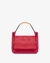 Moschino Handle Me Bag In Red