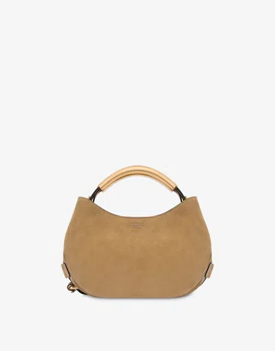 Moschino Handle Me Bag In Sand