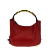 Moschino Handle Me Bag Small Handbag In Burgundy