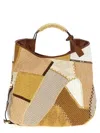 Moschino Handle Me Interwovened Top Handle Bag