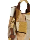 Moschino Handle Me Handbag In Multicolor