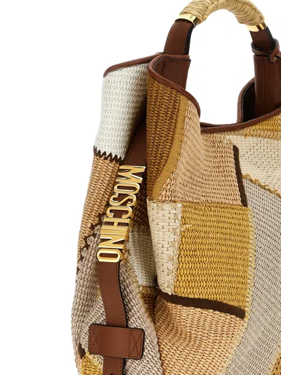 Moschino Handle Me Handbag In Multicolor