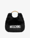 Moschino Handle Me Medium Bag In Black