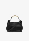 Moschino Handle Me Square Shoulder Bag In Black
