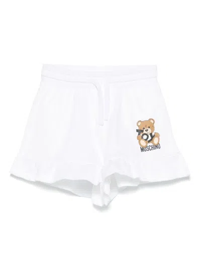 Moschino Kids' Haq014lca1910101 In White