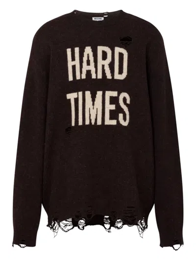 MOSCHINO HARD TIMES SWEATER
