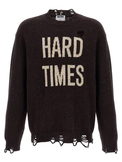 MOSCHINO HARD TIMES SWEATER