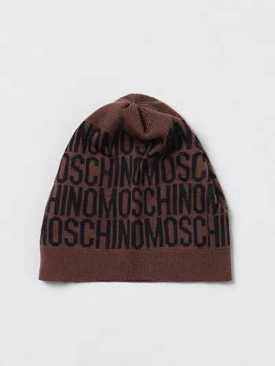 Moschino Hat Men  Couture In Brown