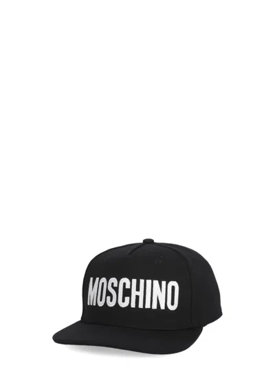Moschino Hats Black