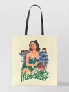 Moschino Hawaiian Print Tote Bag