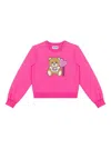 Moschino Round-neck Sweater In Pink