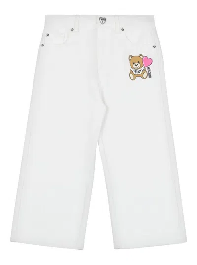 Moschino Kids' Hdp06cloa1410063 In White