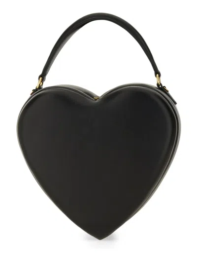 Moschino "heart" Bag In Black