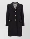 Moschino Heart-shaped Buttons Black Coat