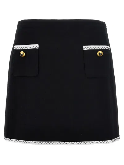 MOSCHINO HEART BUTTON SKIRT