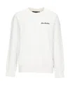 Moschino Heart-detail Crew Neck Sweatshirt In White