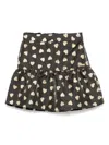 Moschino Heart-jacquard Mini Skirt In Black
