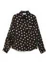 Moschino Hemd Mit Herz-print In Schwarz