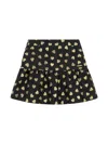 Moschino Heart-jacquard Mini Skirt In Black
