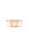 MOSCHINO HEART-SHAPED BELT