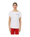 Moschino Heart-shaped Detail T-shirt In White