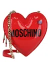 MOSCHINO HEART SHAPED SHOULDER BAG