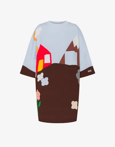 MOSCHINO HEAVY COTTON OVERSIZE DRESS ARCHIVE