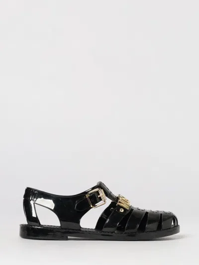 Moschino Heeled Sandal Woman  Couture In Black