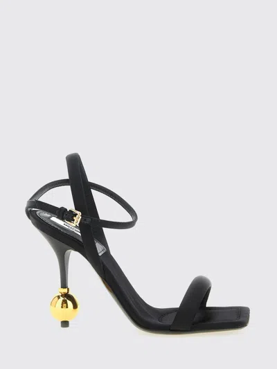 Moschino Heeled Sandal  Couture Woman Color Black