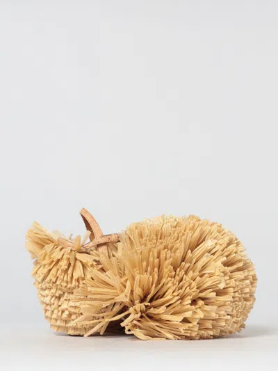 Moschino Heeled Sandal  Couture Woman Color Natural In Nude