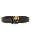 Moschino Couture Hello Belt In Black