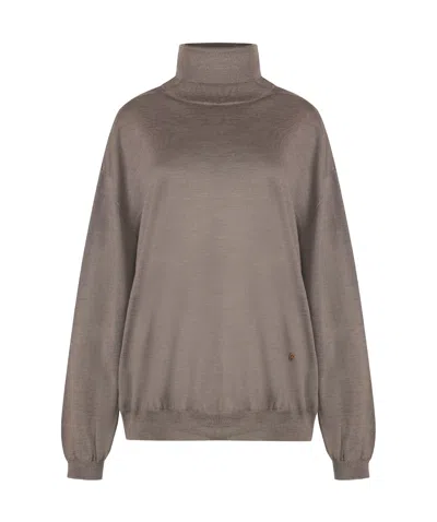 MOSCHINO HIGH-NECK SWEATER