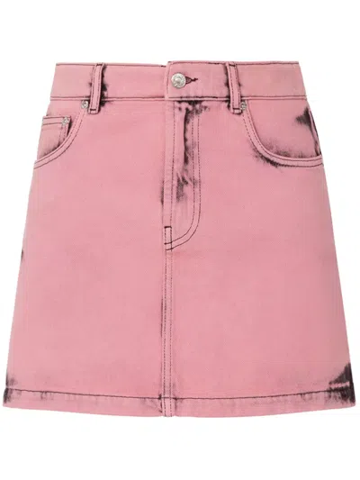 Moschino Jeans Effortlessly Chic Mini Skirt In Pink