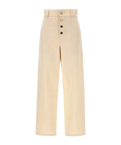 MOSCHINO MOSCHINO GABARDINE TROUSERS