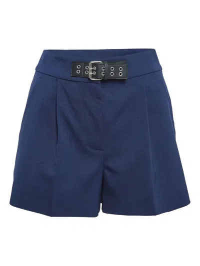 Pre-owned Moschino High-waisted Tailored Shorts