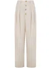 Moschino Straight-leg Tailored Pants In Neutrals
