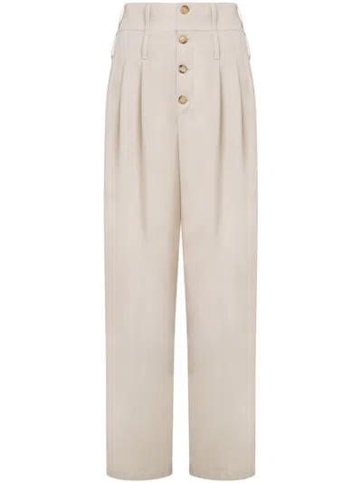 MOSCHINO HIGH-WAISTED TROUSERS