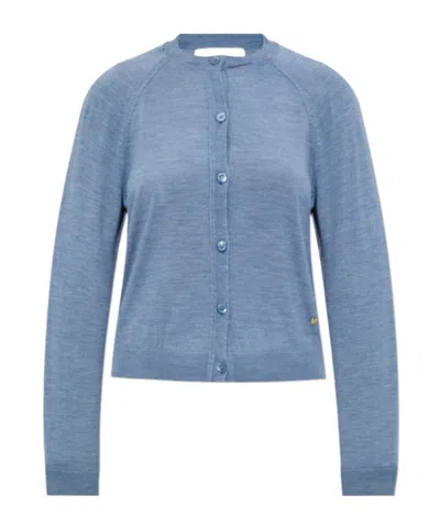 MOSCHINO MOSCHINO CUT-OUT KNIT CARDIGAN