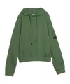 Moschino Hooded Sweater In Green