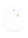 Moschino Hooded Sweatshirt Addition In White