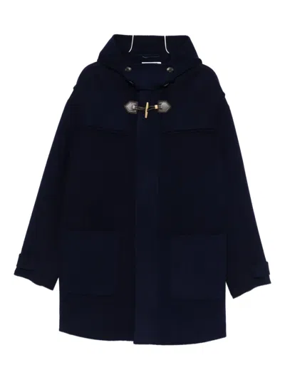 MOSCHINO HOODED TOGGLE COAT