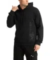 Moschino Logo-lettering Hoodie In Black