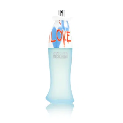 Moschino I Love Love Eau De Toilette Spray Tester 3.3 oz (100 Ml) Boxed In Transparent